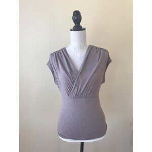 Anthropologie Postmark Drape & Twist Tee Sz S Knit